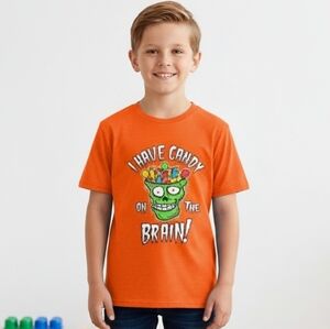Youth Unisex Zombie Halloween T-shirt